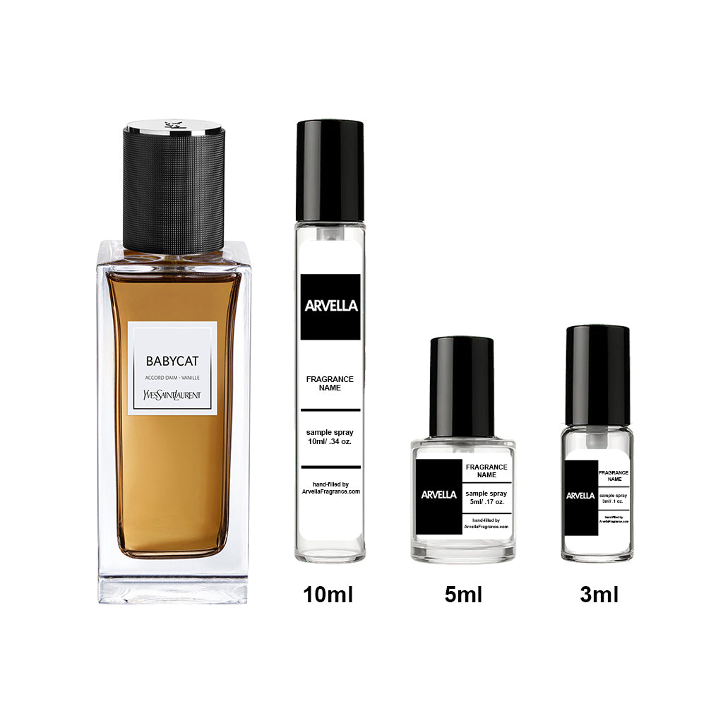 YSL Babycat Sample 10ml Spray - Arvella Fragrance